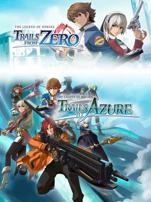 Copertina di The Legend of Heroes: Trails from Zero / The Legend of Heroes: Trails to Azure