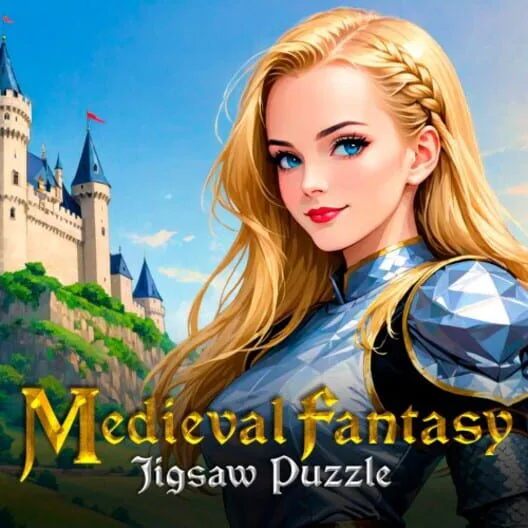 Copertina di Medieval Fantasy: Jigsaw Puzzle
