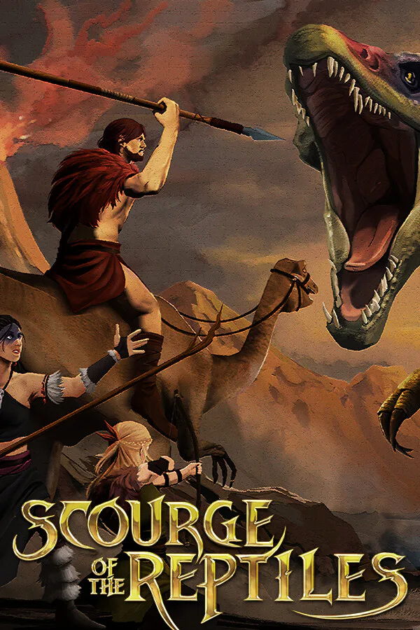 Copertina di Scourge of the Reptiles