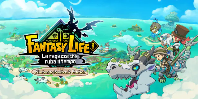 Copertina di FANTASY LIFE i: La ragazza che ruba il tempo - pacchetto upgrade alla Nintendo Switch™ 2 Edition