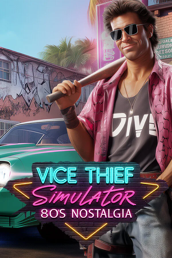 Copertina di Vice Thief Simulator: 80s Nostalgia