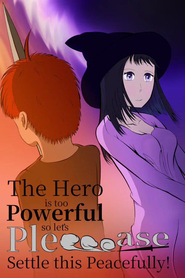 Copertina di The Hero is too Powerful so let's Pleeeease Settle this Peacefully!
