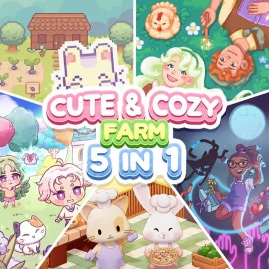 Copertina di Cute & Cozy Farm 5-in-1