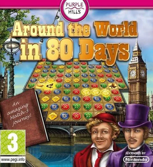 Copertina di Around the World in 80 Days