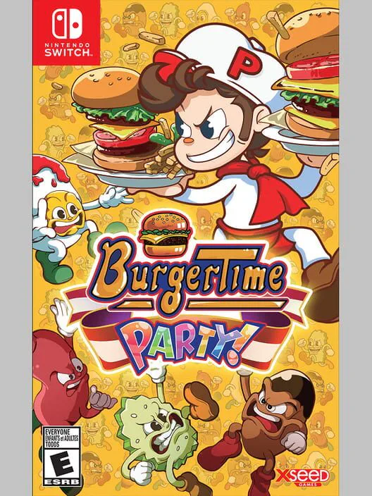 Copertina di BurgerTime Party!