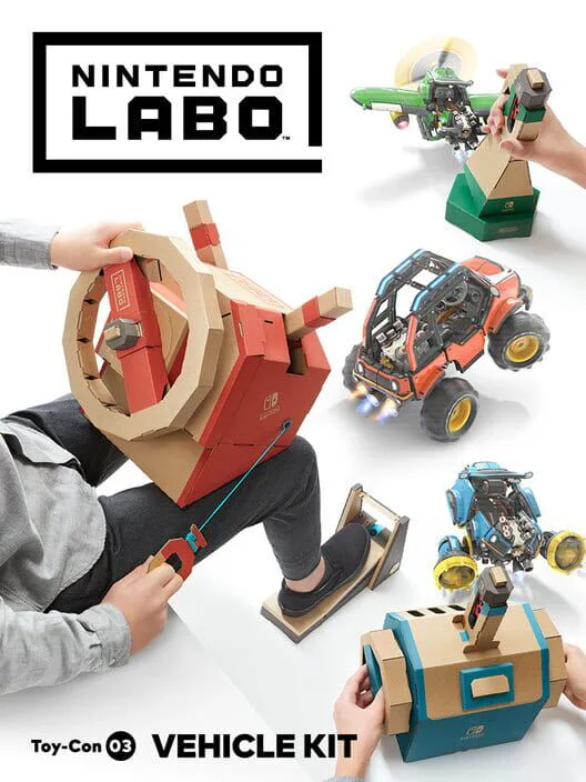 Copertina di Nintendo Labo: Toy-Con 03 - Vehicle Kit