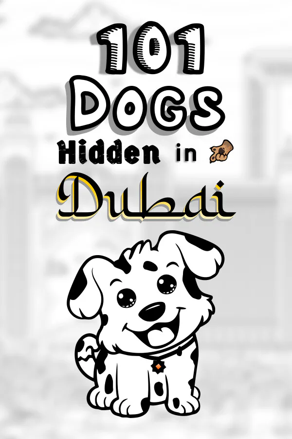 Copertina di 101 Dogs Hidden in Dubai