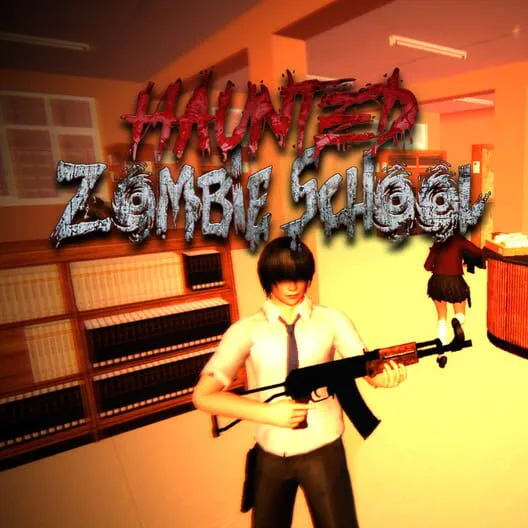 Copertina di Haunted Zombie School