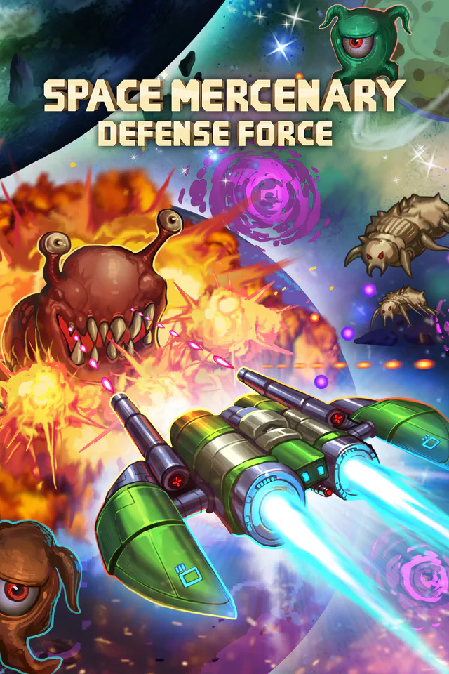 Copertina di Space Mercenary Defense Force
