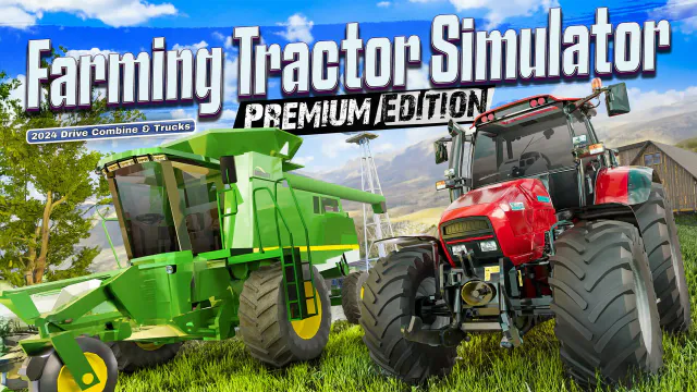 Copertina di Farming Tractor Simulator 2024: Drive Combine & Trucks - Premium Edition