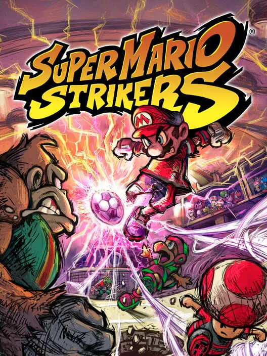 Copertina di Super Mario Strikers