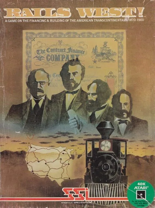 Copertina di Rails West