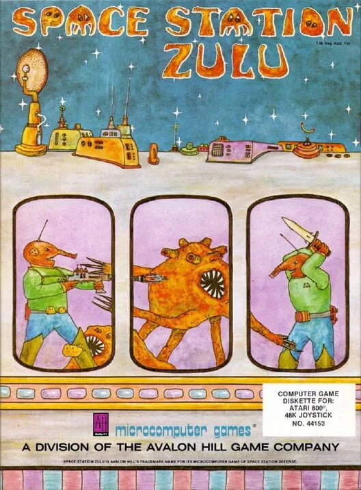 Copertina di Space Station Zulu