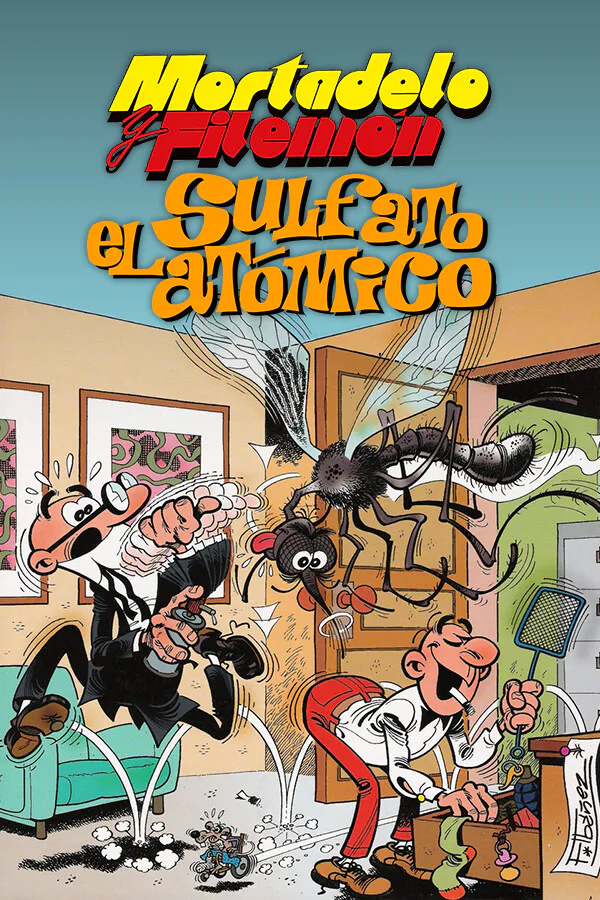 Copertina di Mortadelo y Filemón: El sulfato atómico