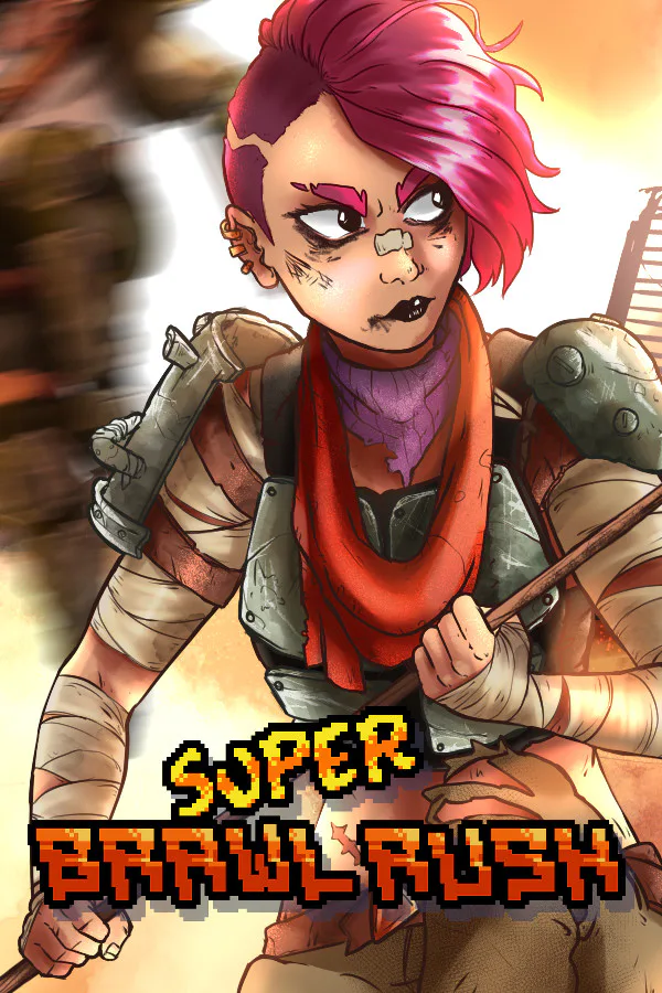 Copertina di Super Brawl Rush