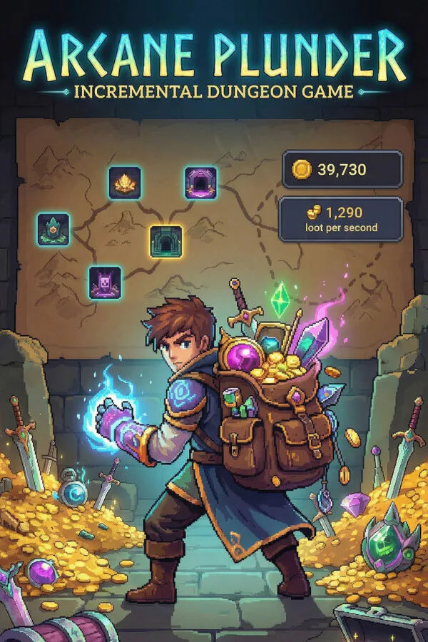 Copertina di Arcane Plunder