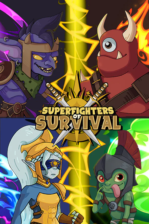 Copertina di Superfighters of Survival