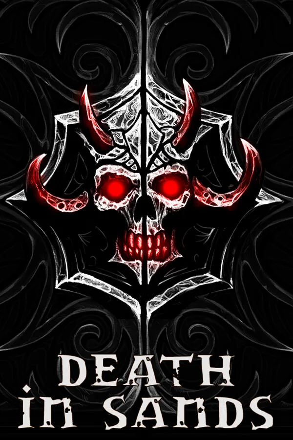 Copertina di Death in sands