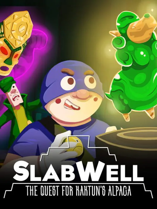 Copertina di SlabWell: The Quest For Kaktun's Alpaca
