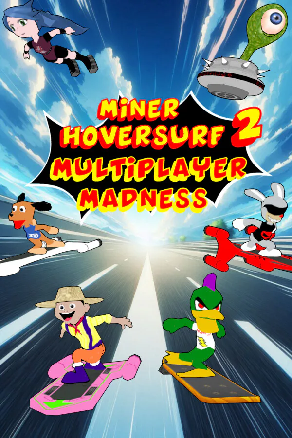 Copertina di Miner Hoversurf 2 Multiplayer Madness