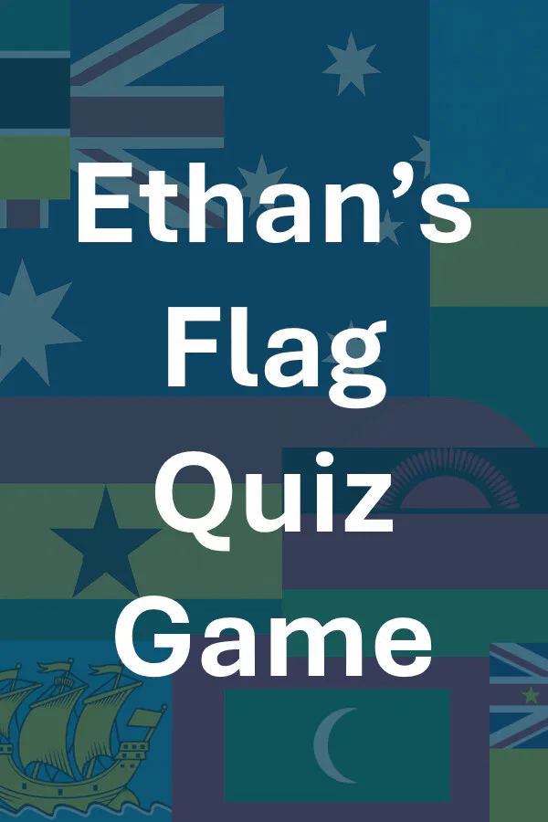Copertina di Ethan's Flag Quiz Game