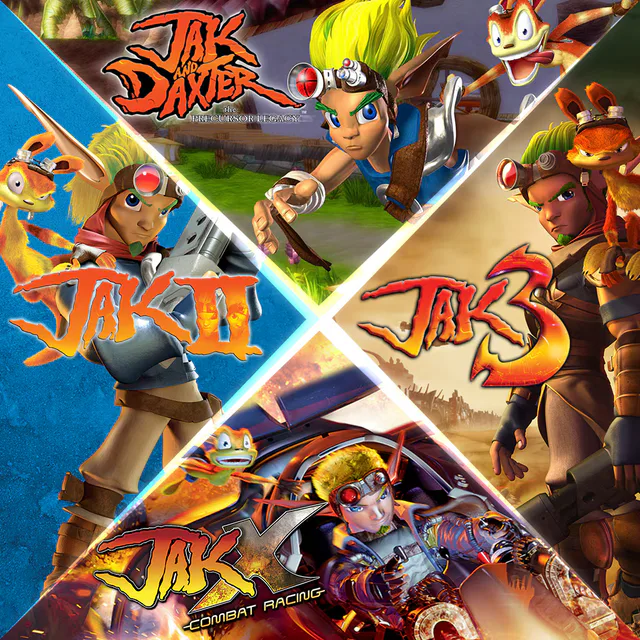 Copertina di The Jak and Daxter Collection