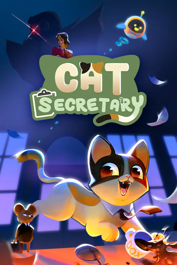 Copertina di Cat Secretary