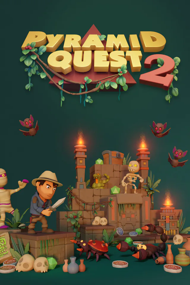 Copertina di Pyramid Quest 2