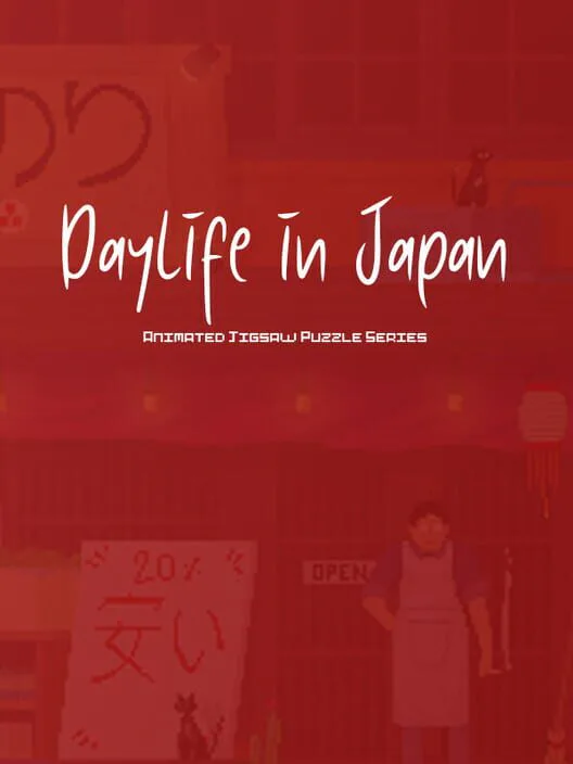 Copertina di Daylife in Japan - Pixel Art Jigsaw Puzzle