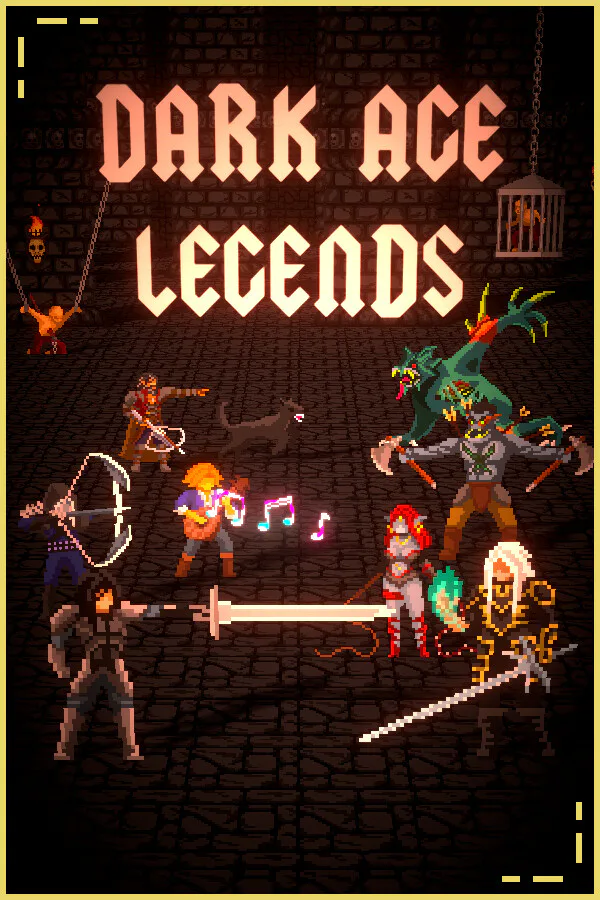 Copertina di Dark Age Legends