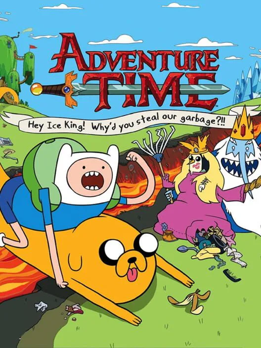Copertina di Adventure Time: Hey Ice King! Why'd you steal our garbage?!!
