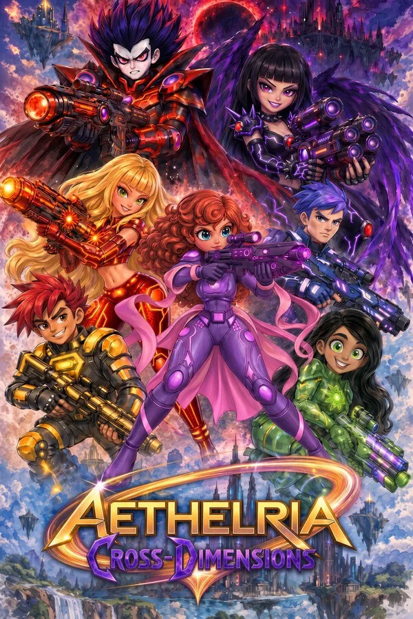 Copertina di Aethelria Cross-Dimensions