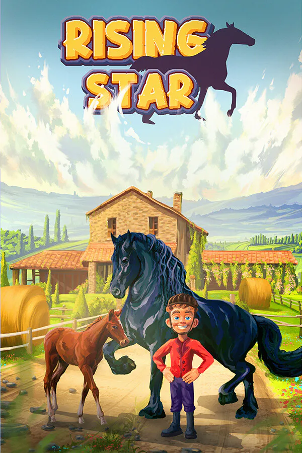 Copertina di Rising Star - The Horse Game