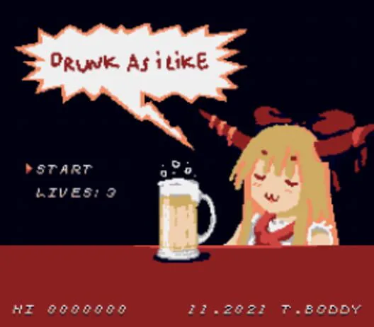 Copertina di Drunk as I Like: Gensokyo Drinking Attitude