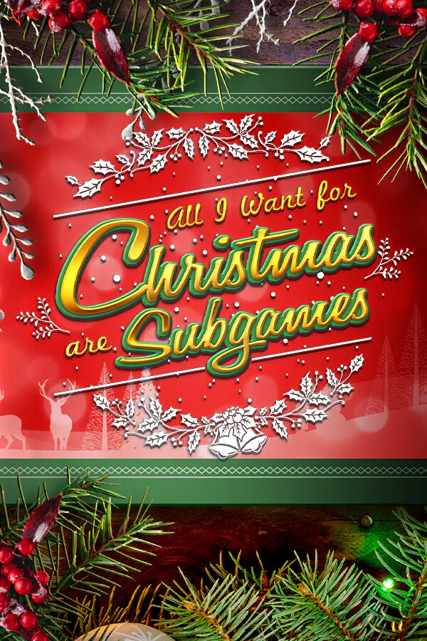 Copertina di All I Want for Christmas are Subgames