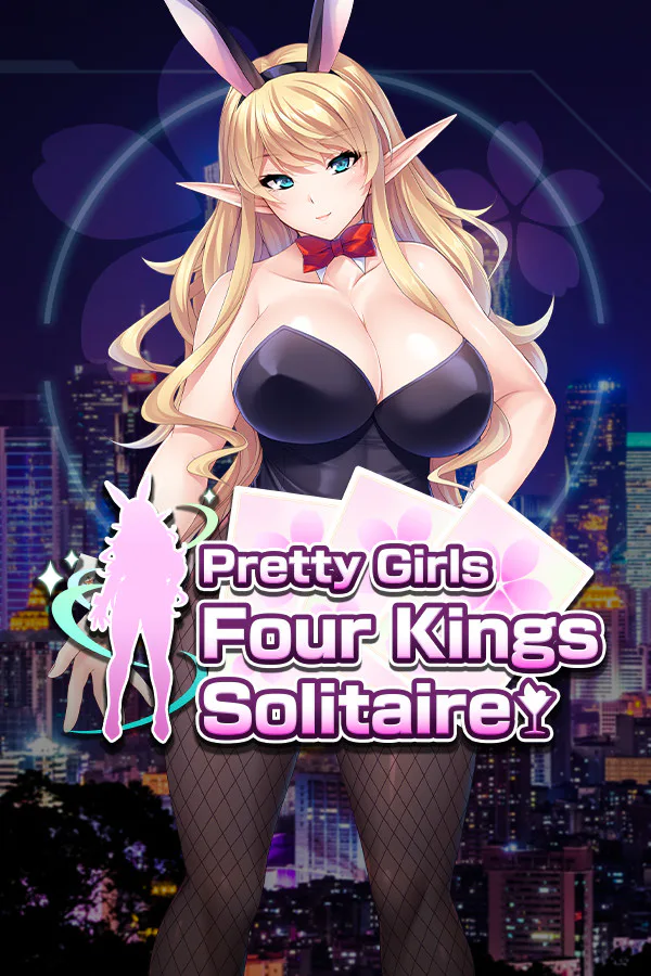 Copertina di Pretty Girls Four Kings Solitaire