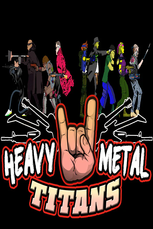 Copertina di Heavy Metal Titans