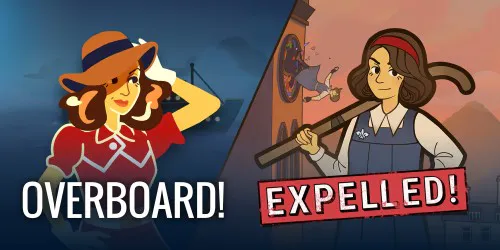 Copertina di Overboard! & Expelled!