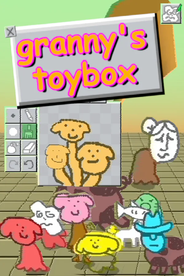 Copertina di granny's toybox