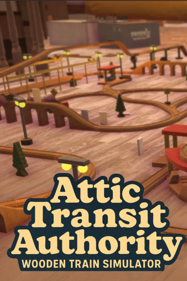 Copertina di Attic Transit Authority: Wooden Train Simulator