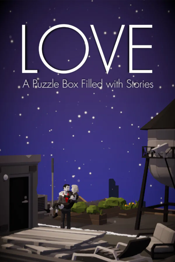 Copertina di LOVE - A Puzzle Box Filled with Stories