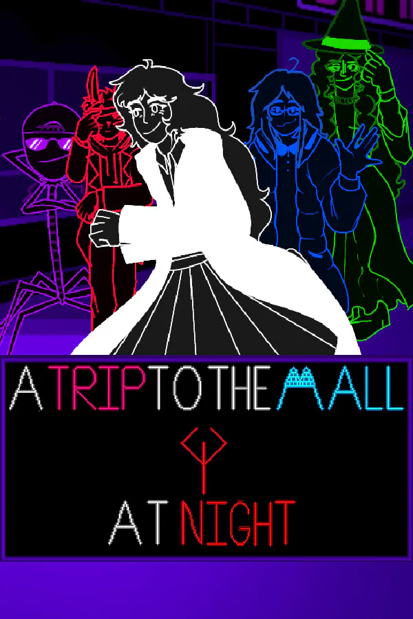 Copertina di A Trip to the Mall at Night