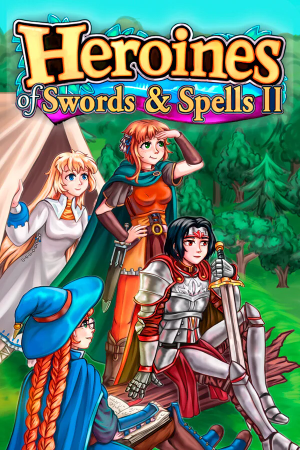 Copertina di Heroines of Swords & Spells 2