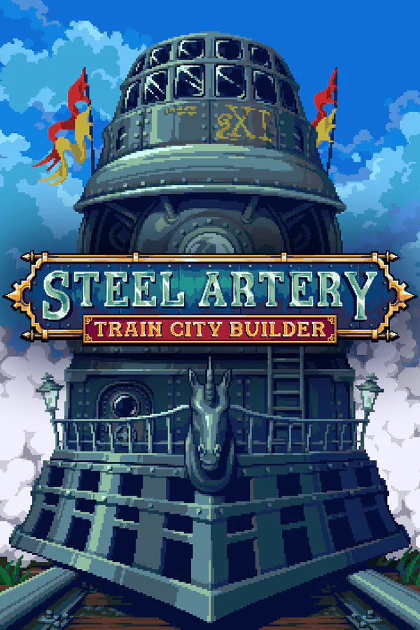 Copertina di Steel Artery: Train City Builder