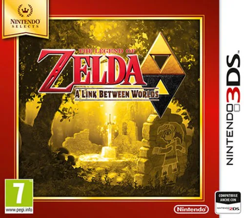 Copertina di The Legend of Zelda: A Link Between Worlds