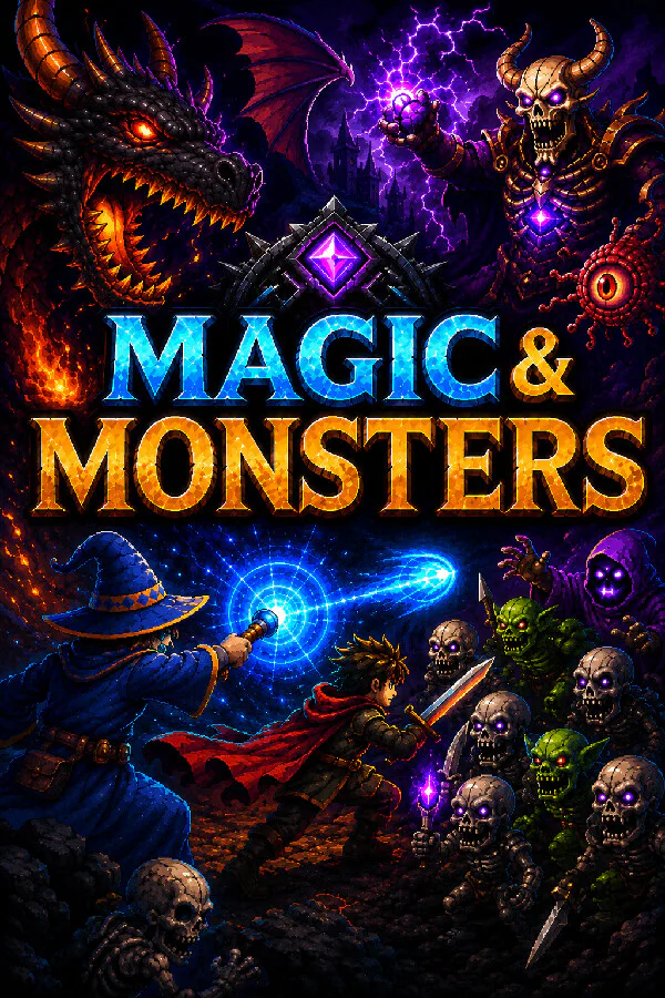 Copertina di MAGIC & MONSTERS