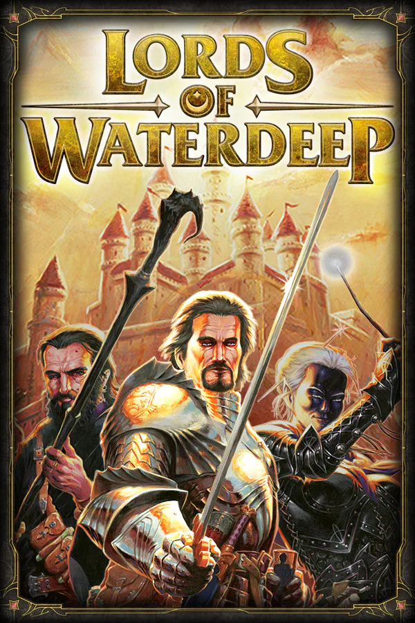 Copertina di D&D Lords of Waterdeep