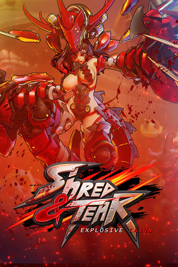 Copertina di Shred & Tear: Explosive Kajun
