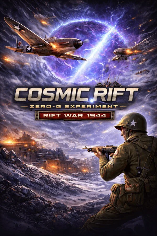 Copertina di Cosmic Rift: Zero-G Experiment – Rift War 1944