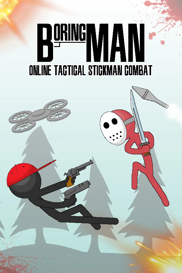 Copertina di Boring Man - Online Tactical Stickman Combat